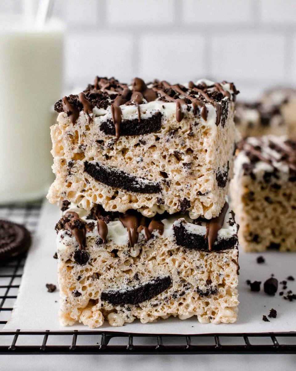 White Chocolate Oreo Rice Krispies - detail 2