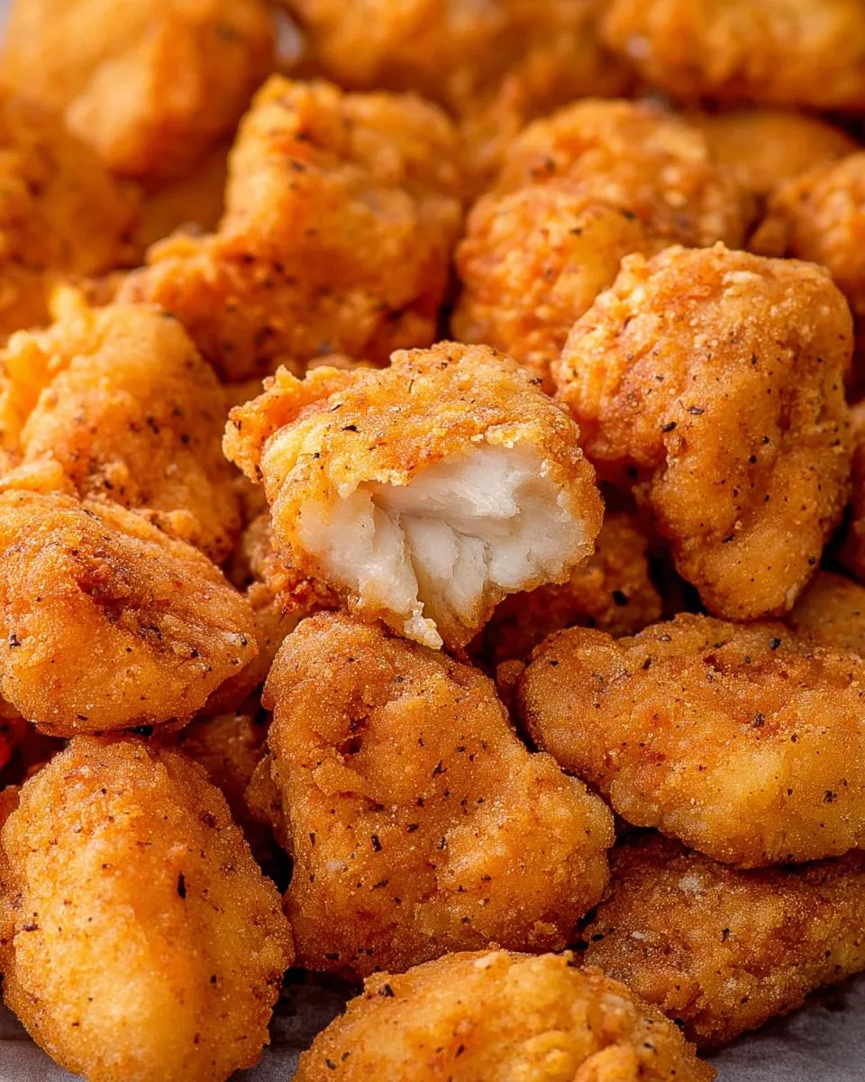 kfc popcorn chicken - detail 1