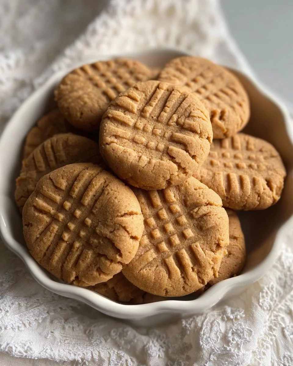 3-INGREDIENT PEANUT BUTTER COOKIES - detail 1
