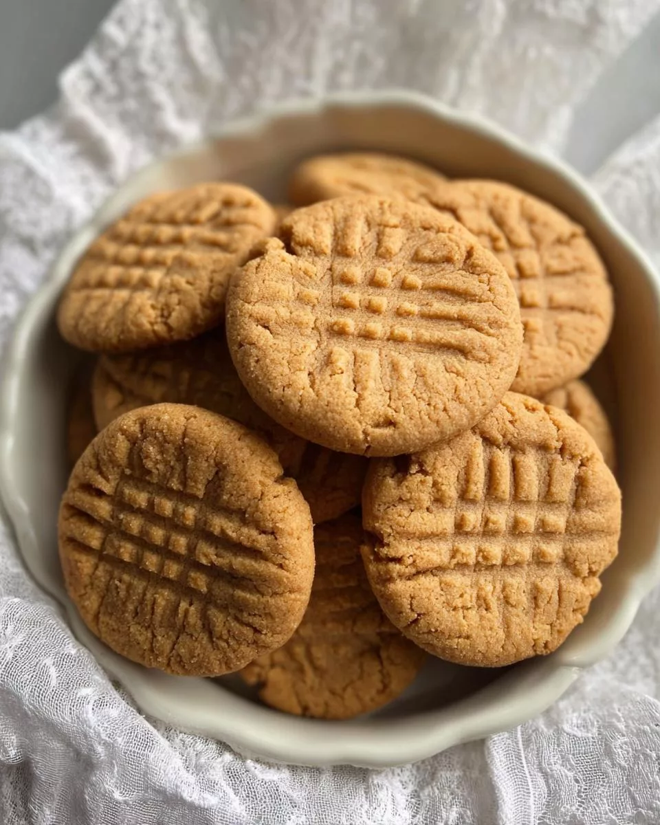 3-INGREDIENT PEANUT BUTTER COOKIES - detail 2
