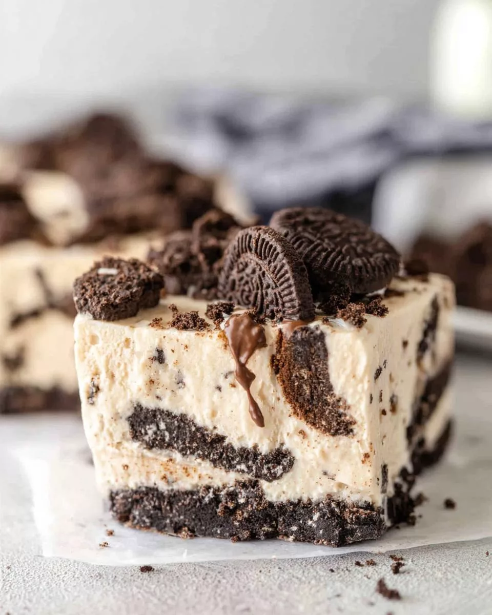 3 Ingredient Oreo Fudge - detail 2