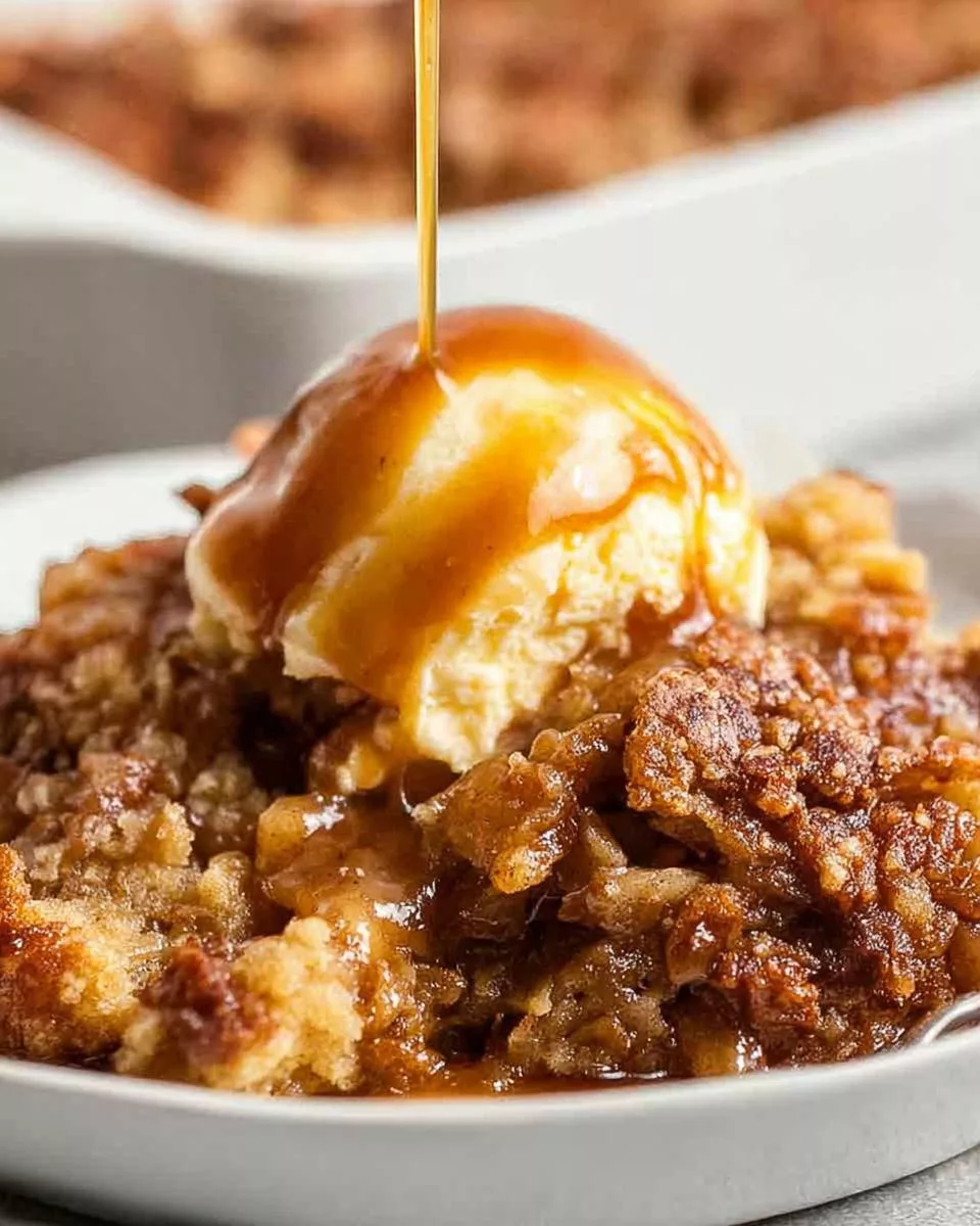 Apple Pie Dump Cake - detail 1