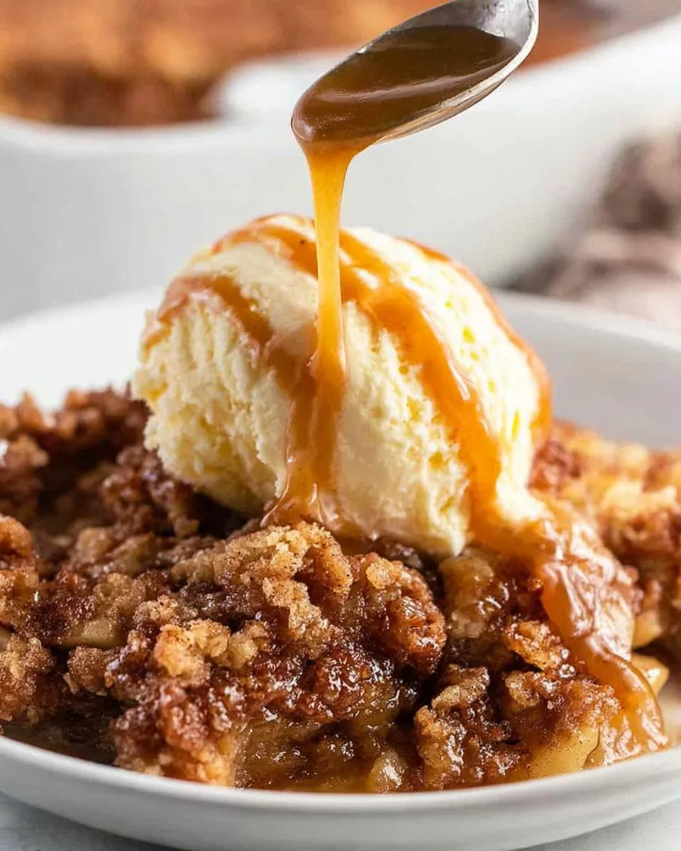 Apple Pie Dump Cake - detail 2