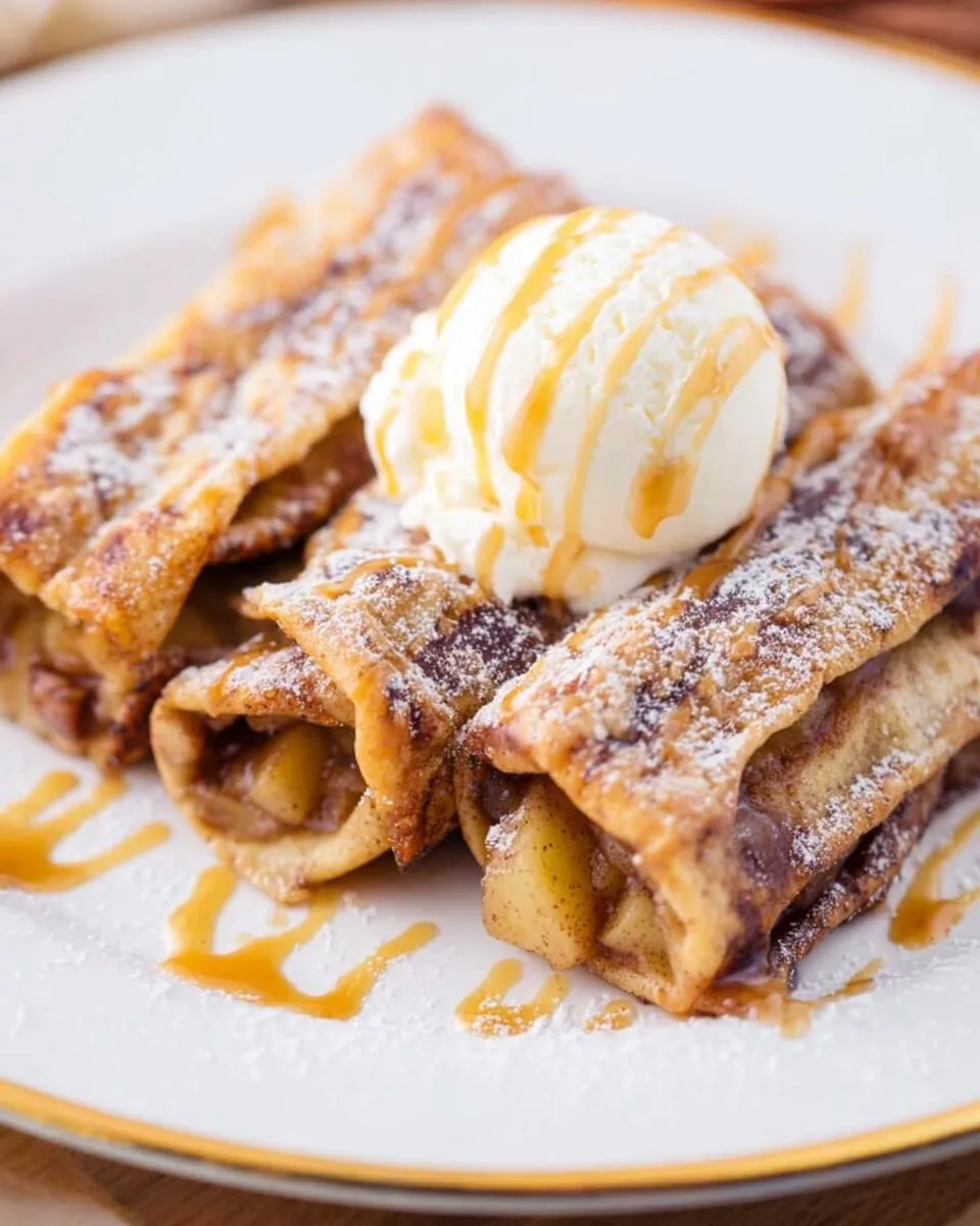 Apple Pie Roll Ups - detail 1