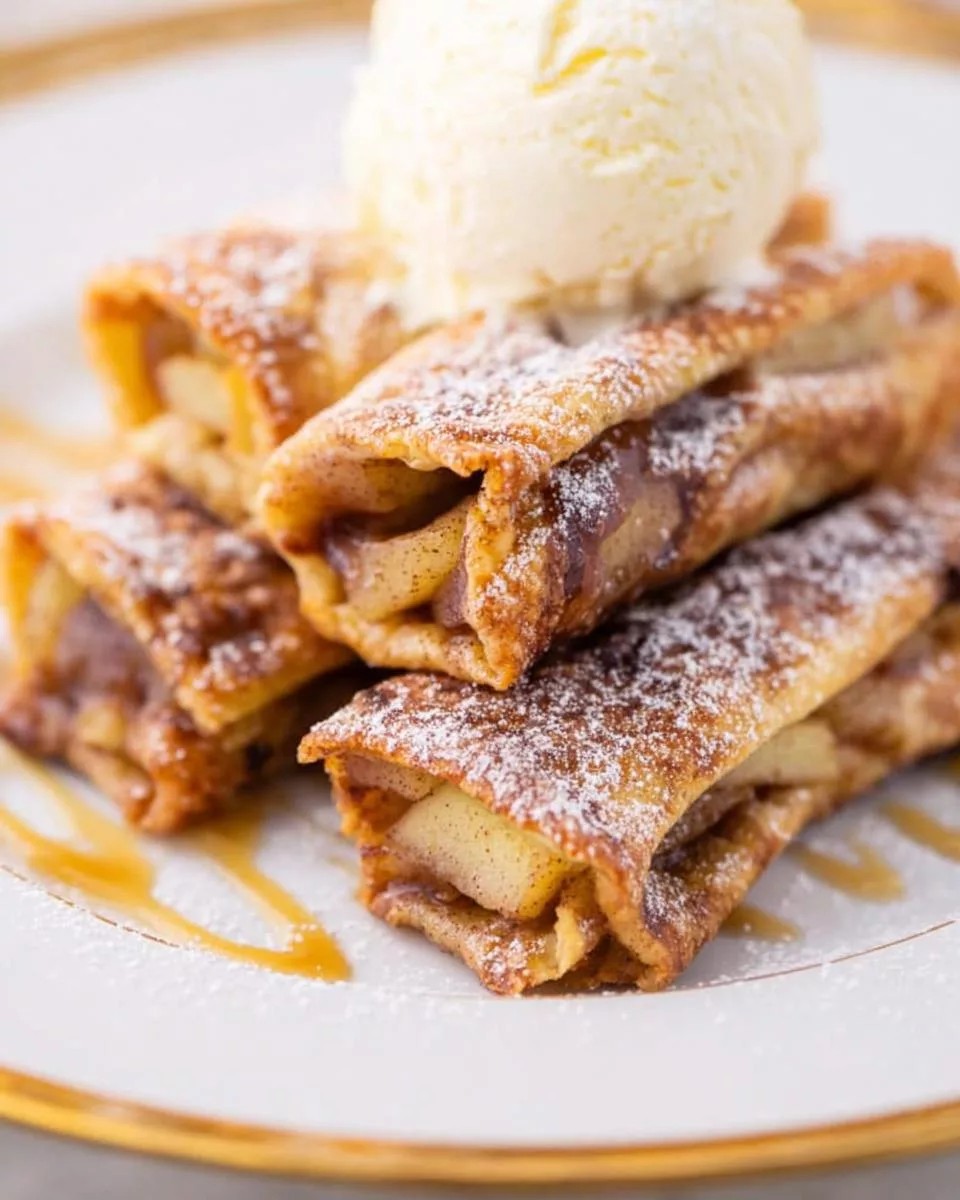 Apple Pie Roll Ups - detail 2