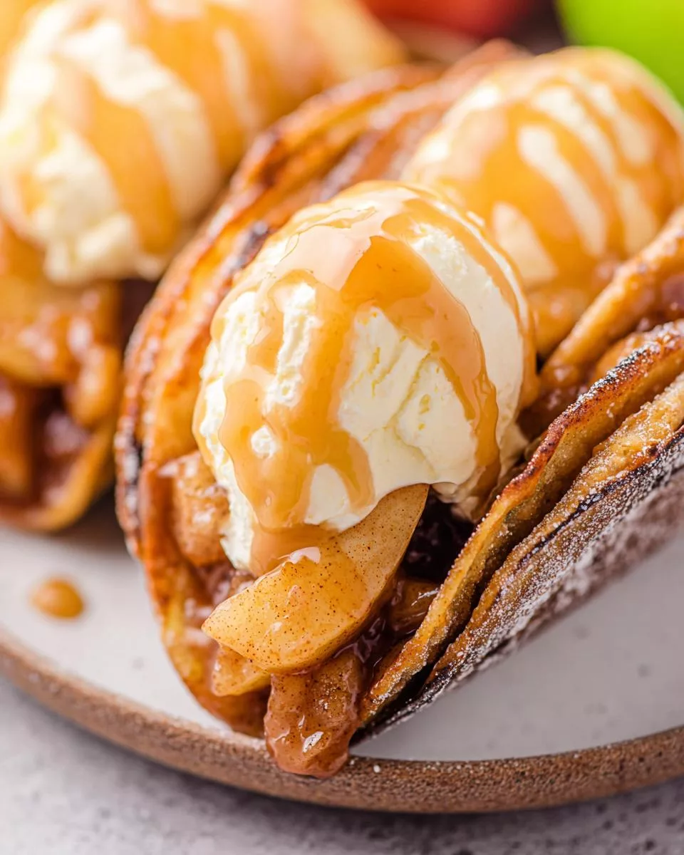 Apple Pie Tacos - detail 1