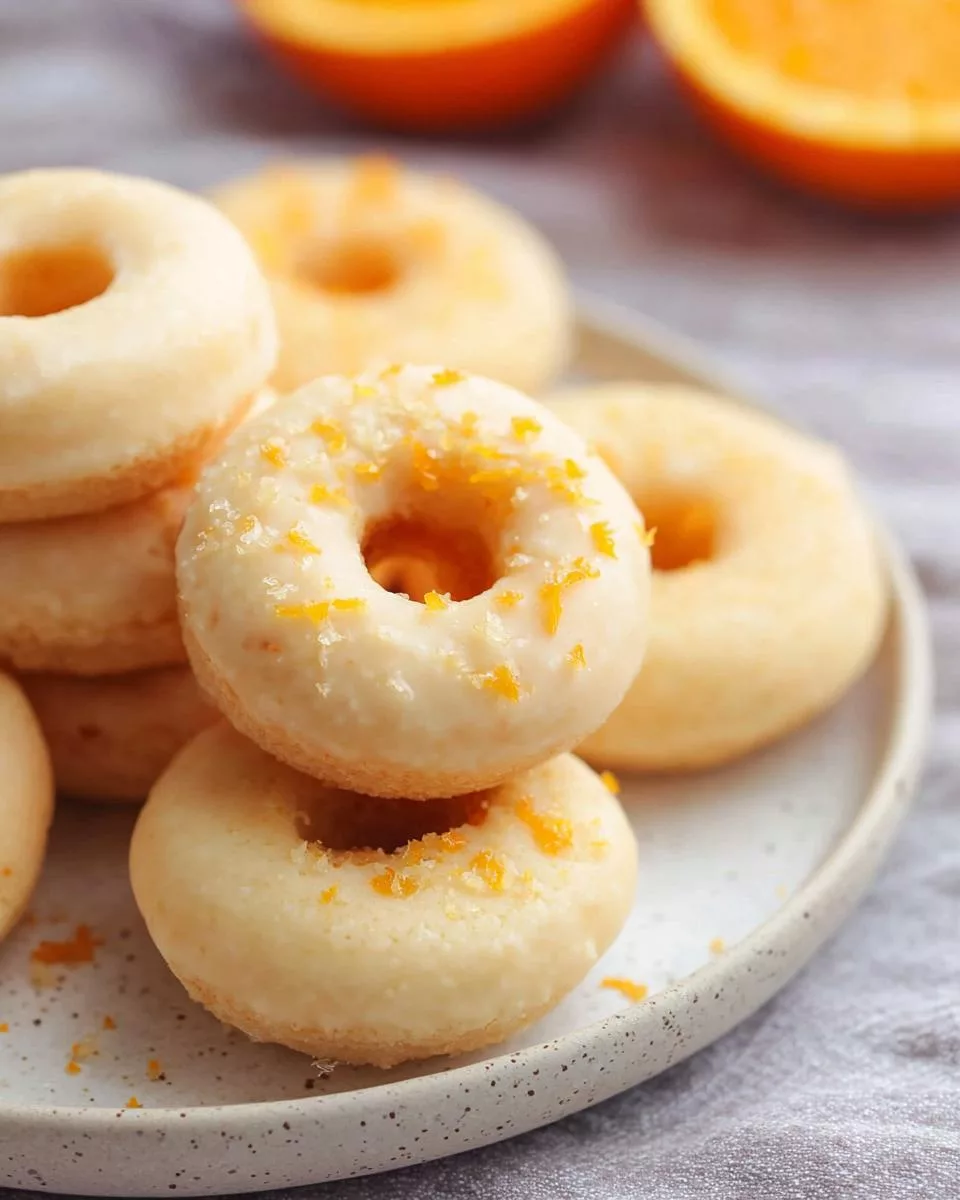 Baked Orange Cake Donuts - detail 1