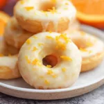 Baked Orange Cake Donuts
