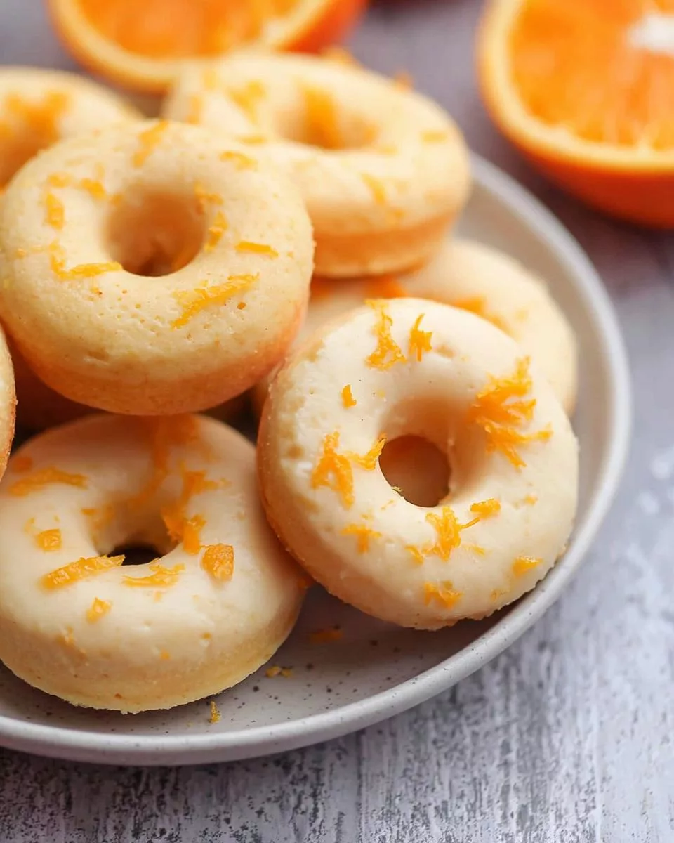 Baked Orange Cake Donuts - detail 2
