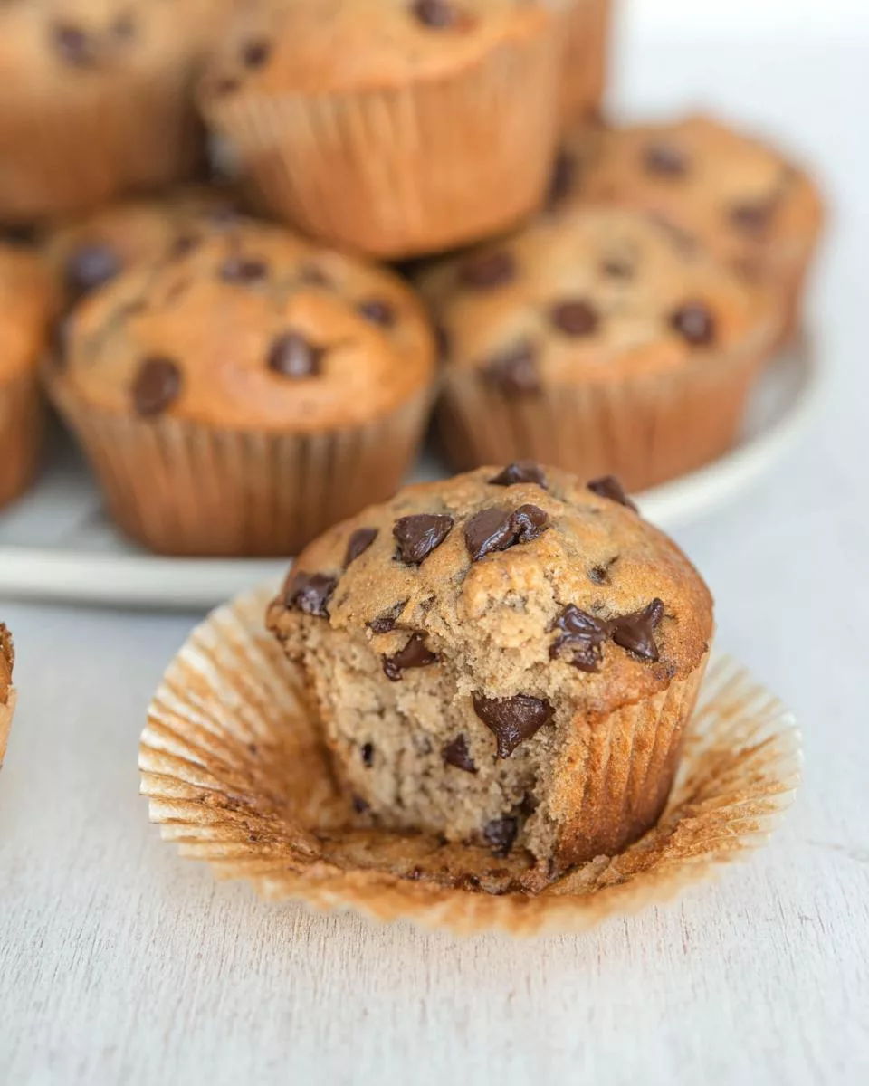 Banana Chocolate Chip Muffins - detail 1