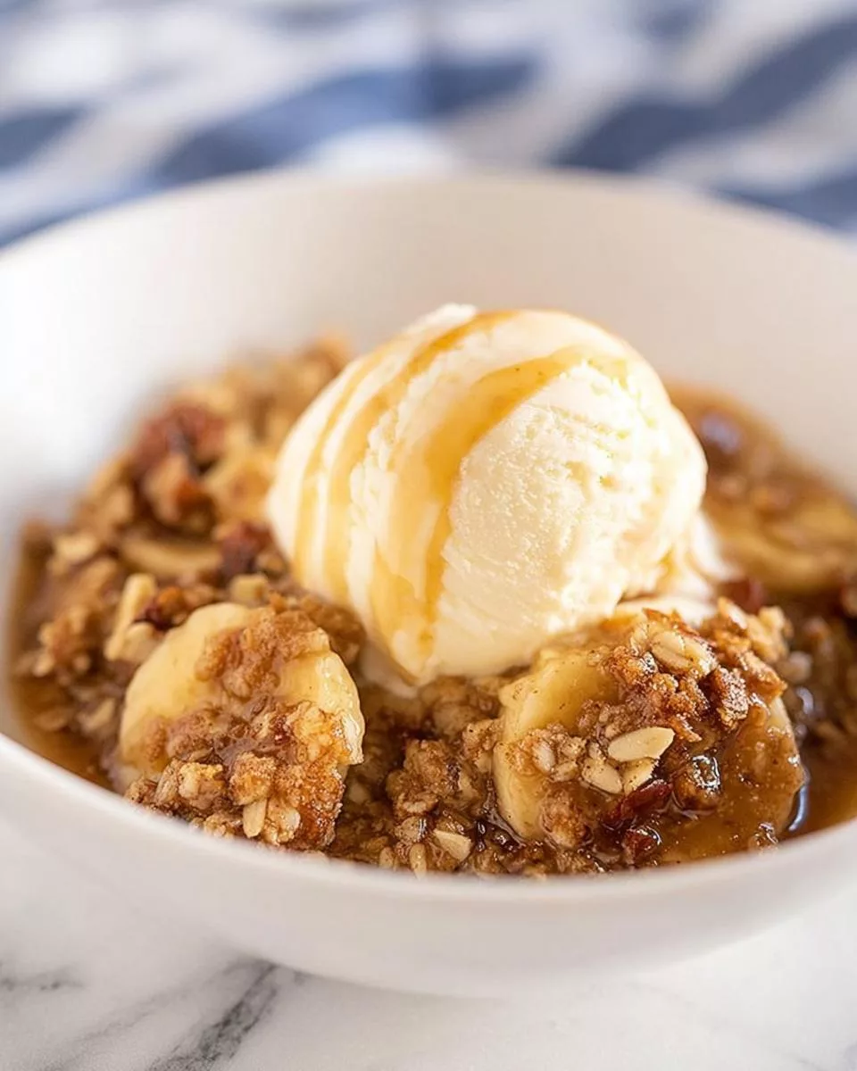 Banana Crumble - detail 2