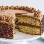 Banana Nutella Cake