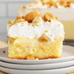 Banana Pudding Poke Cake
