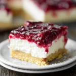 Berries and Cream Cheesecake Bars