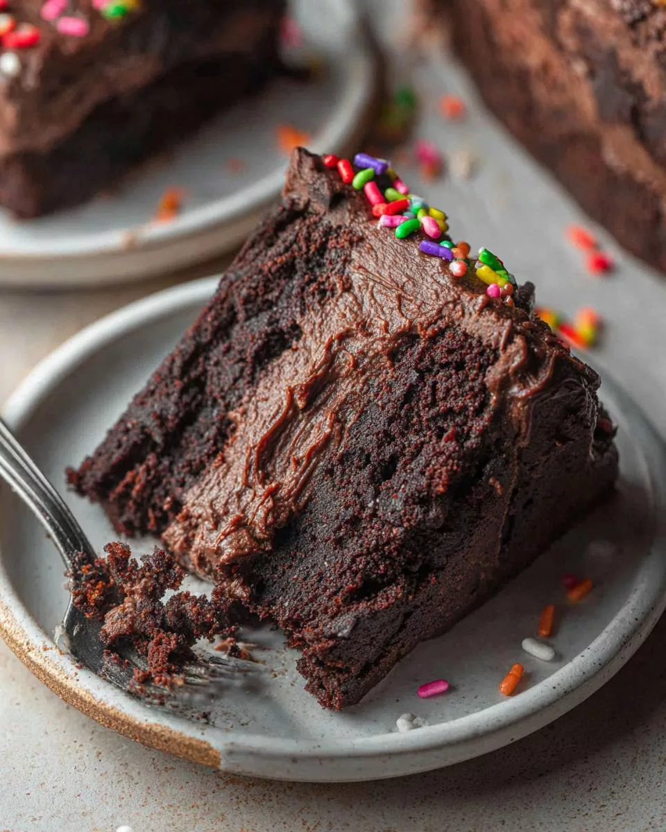 Brownie Cake - detail 1