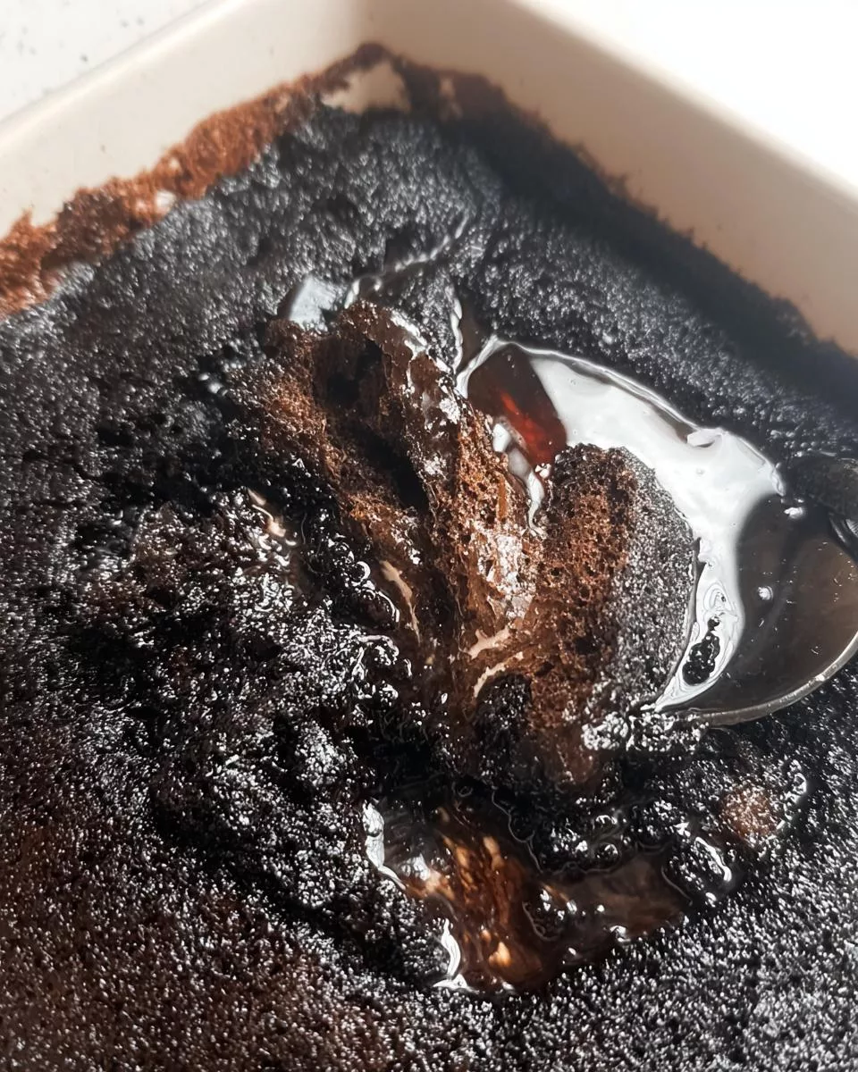 Brownie Pudding - detail 1