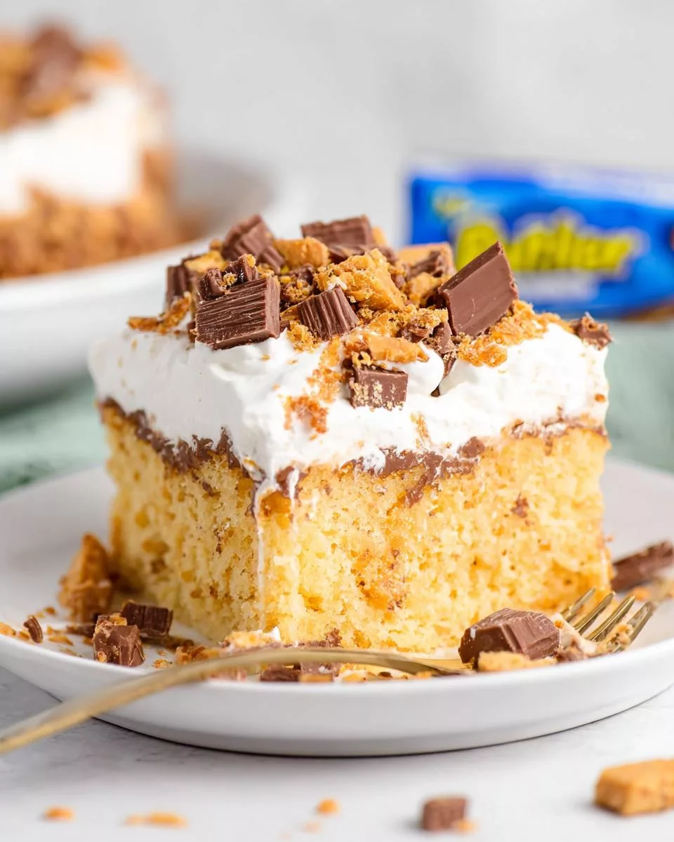 Butterfinger Cake - detail 2