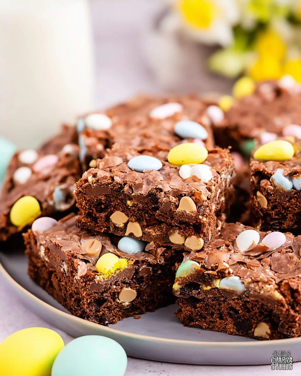 CADBURY MINI EGG BROWNIES - detail 1