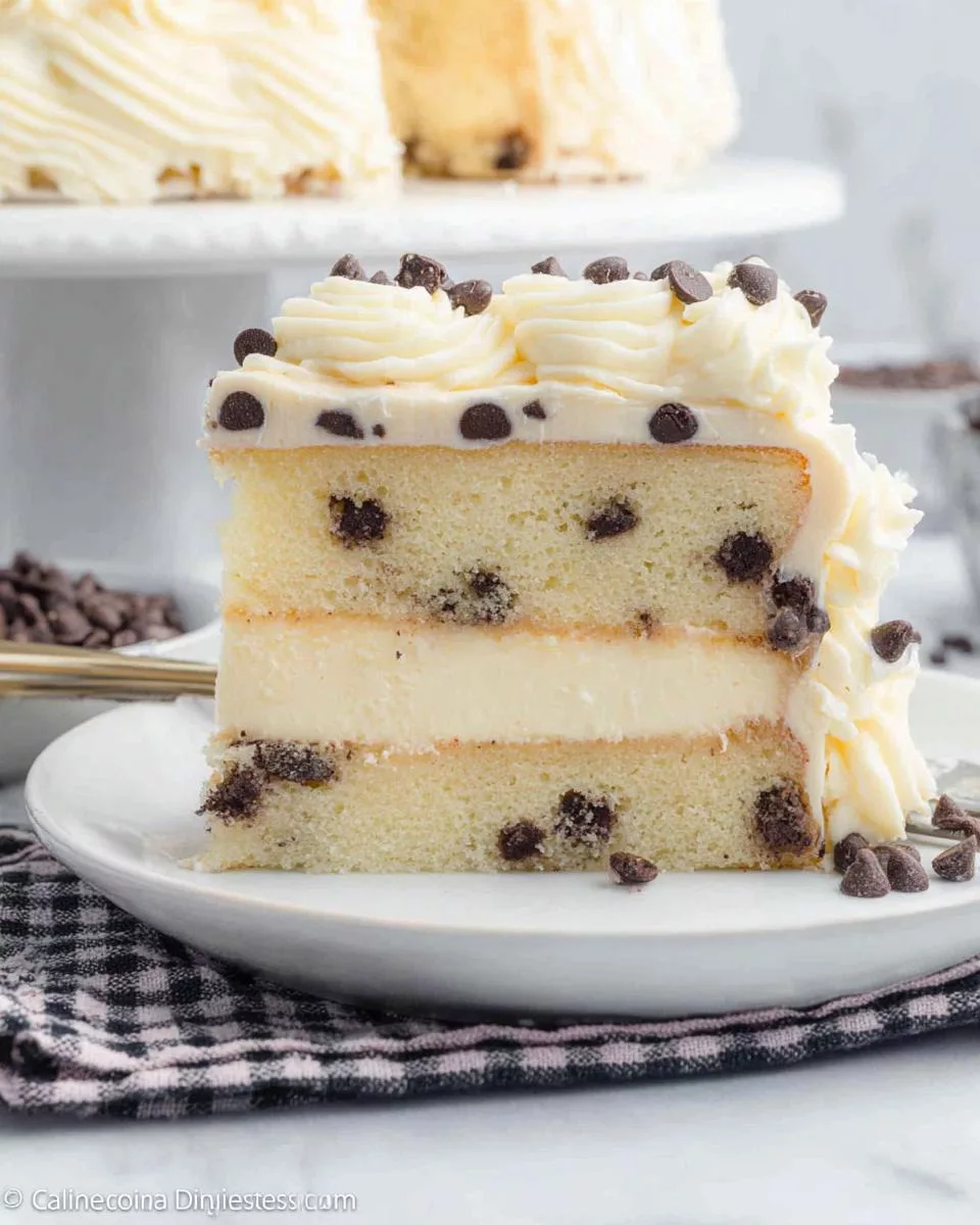 Cannoli Cake - detail 2