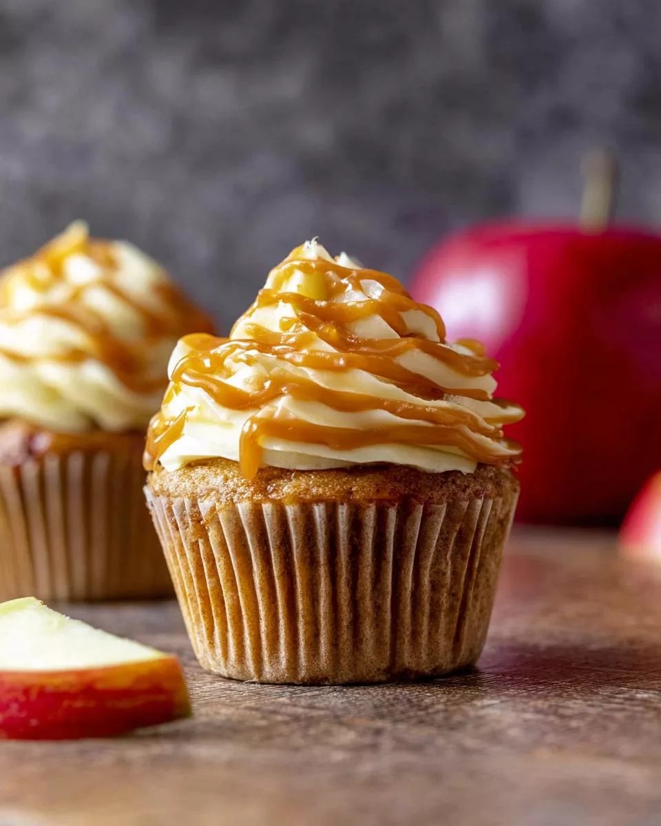 Caramel Apple Cupcakes - detail 1