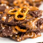 Caramel Pretzel Bark