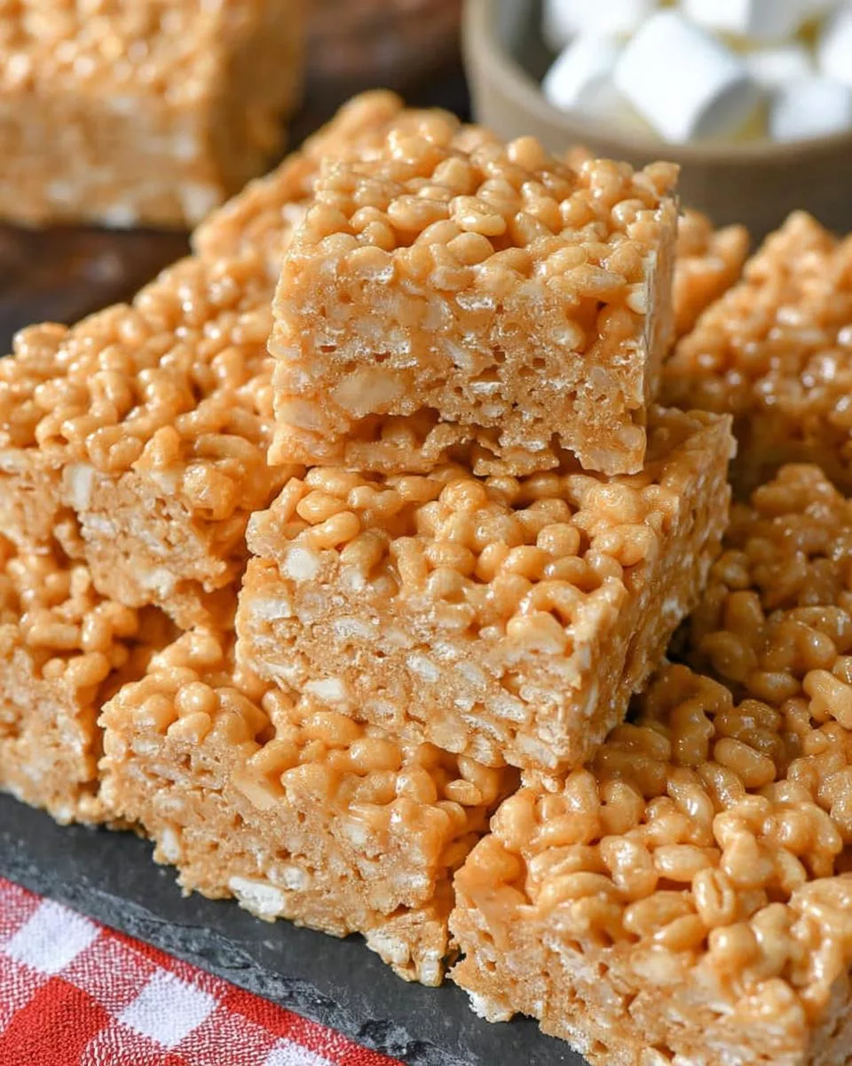 Caramel Rice Crispy Treats - detail 2