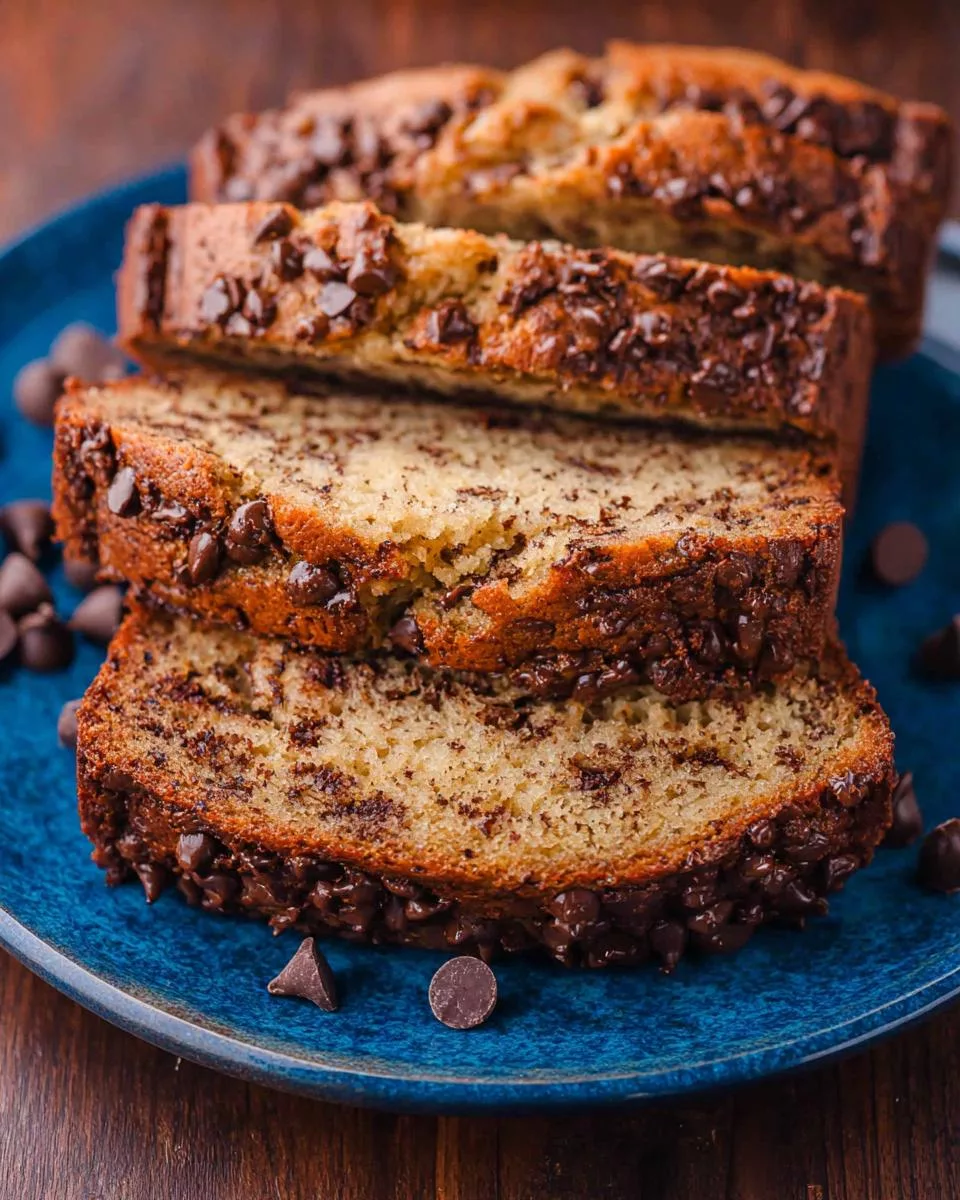 Chocolate Chip Banana Bread - detail 2