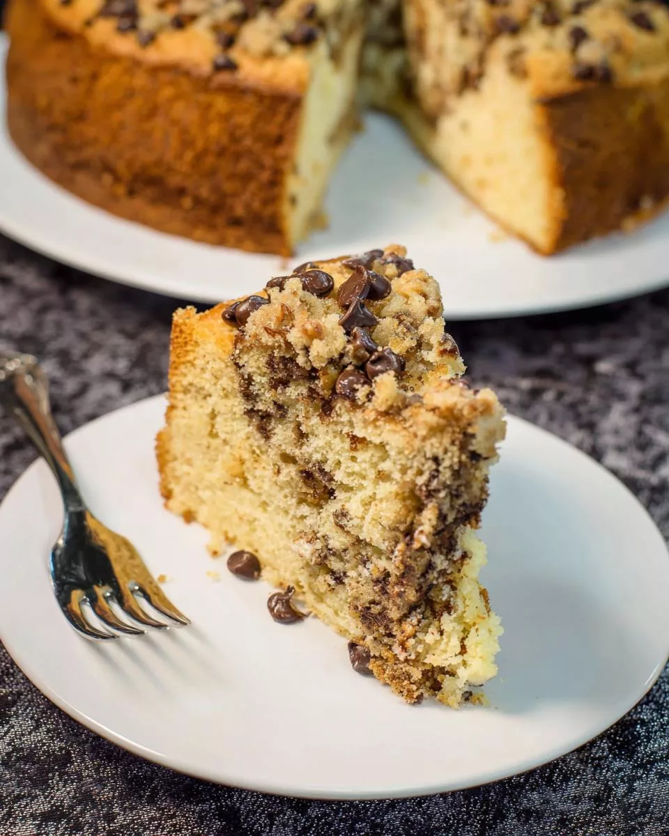 Chocolate Chip Coffee Cake - detail 2
