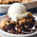 Chocolate Chip Cookie Cobbler