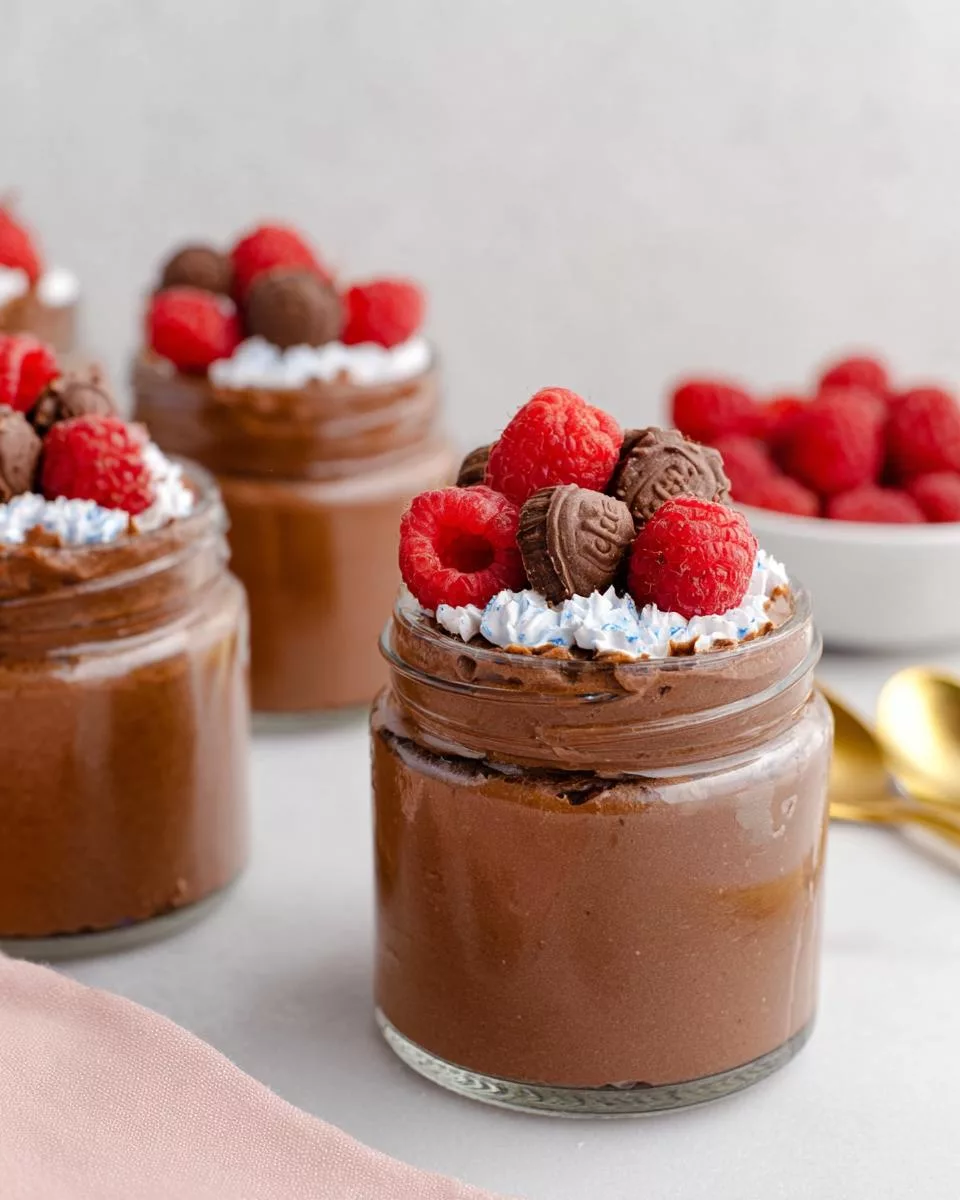 Chocolate Mousse Cups - detail 1