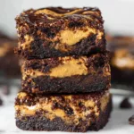 Chocolate Peanut Butter Brownies