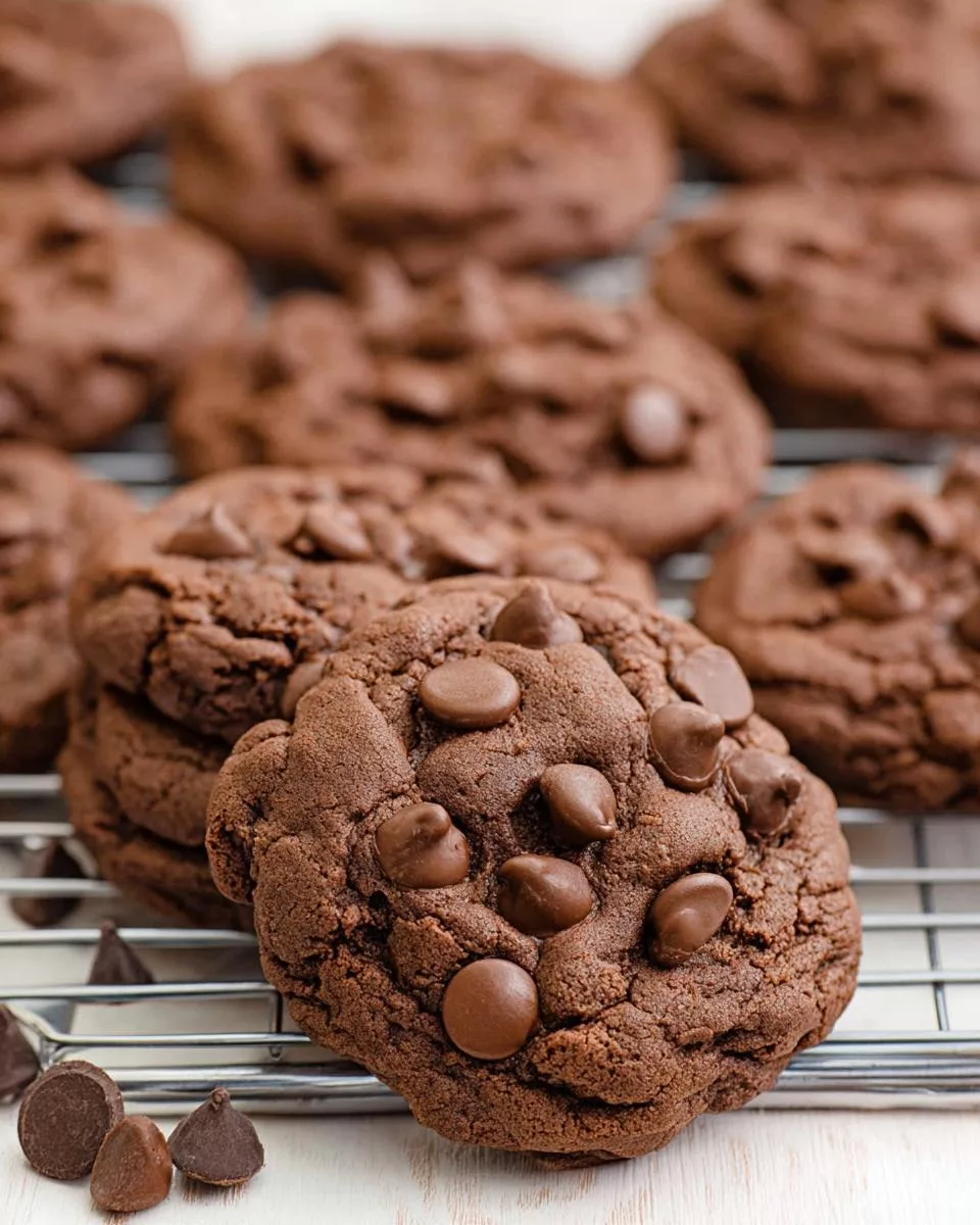 Chocolate Pudding Cookies - detail 1