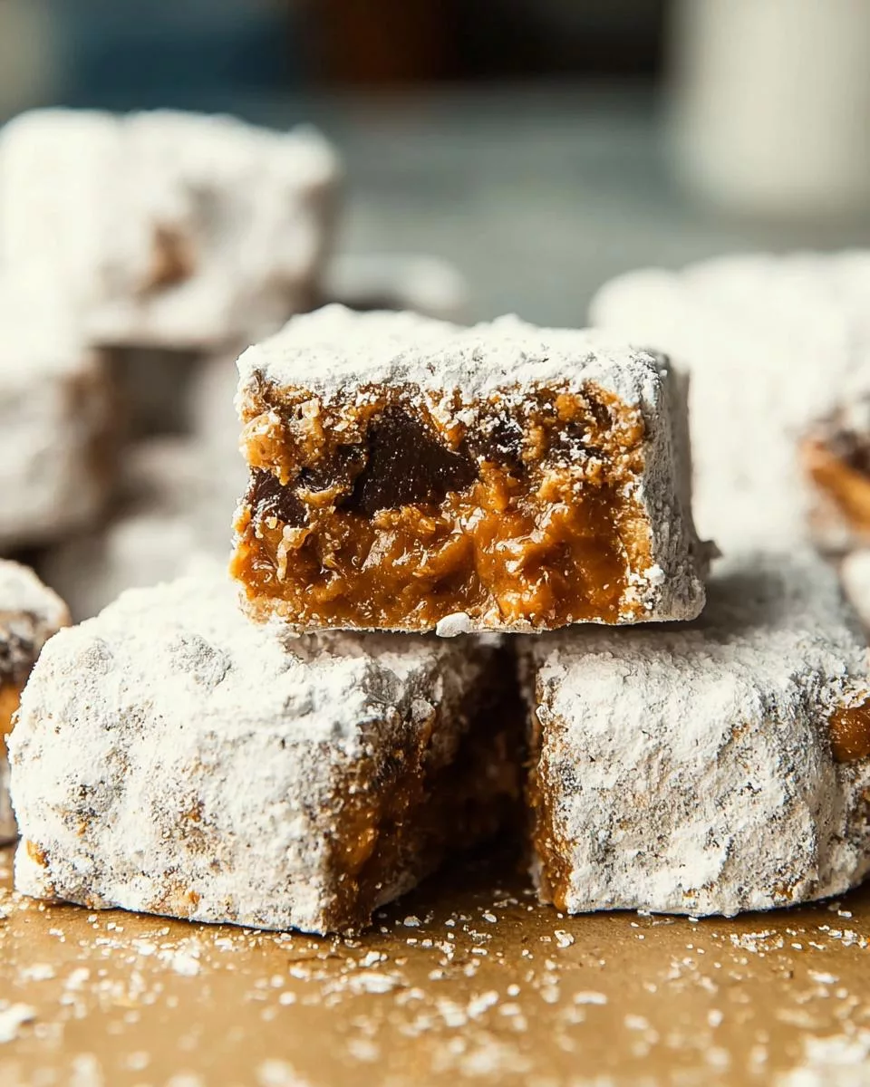 Chubby Hubby Peanut Butter Bars - detail 1