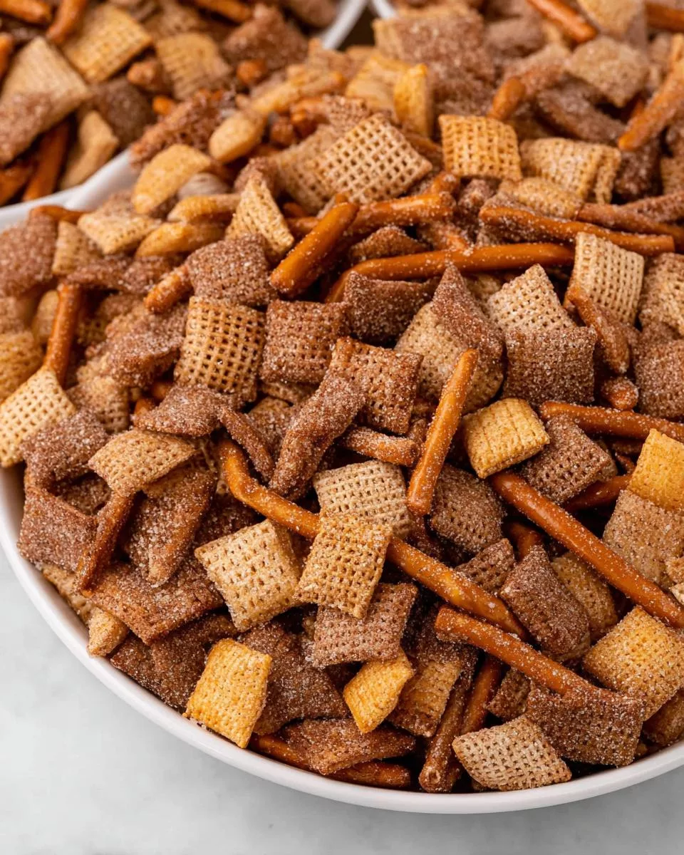 Churro Chex Mix - detail 2