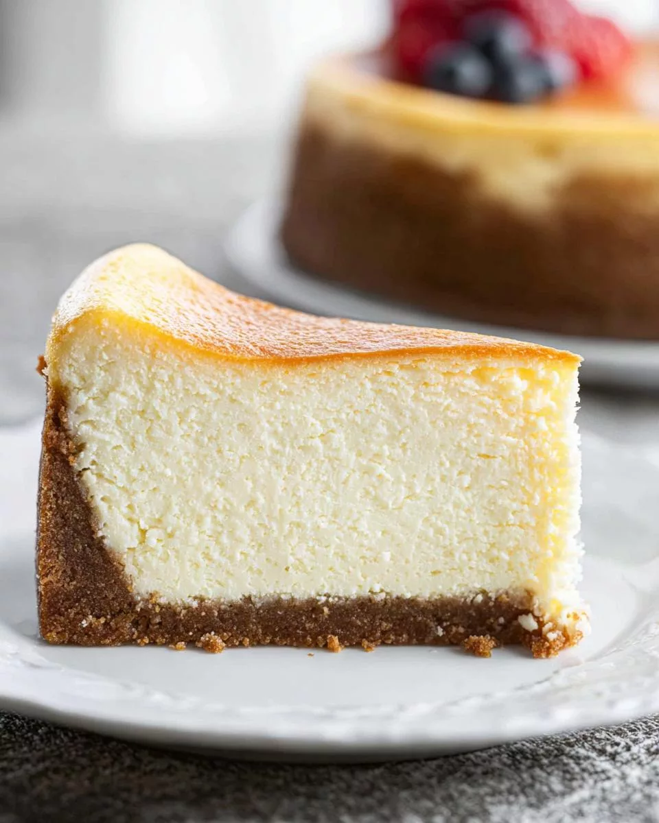 Classic New York Cheesecake - detail 1