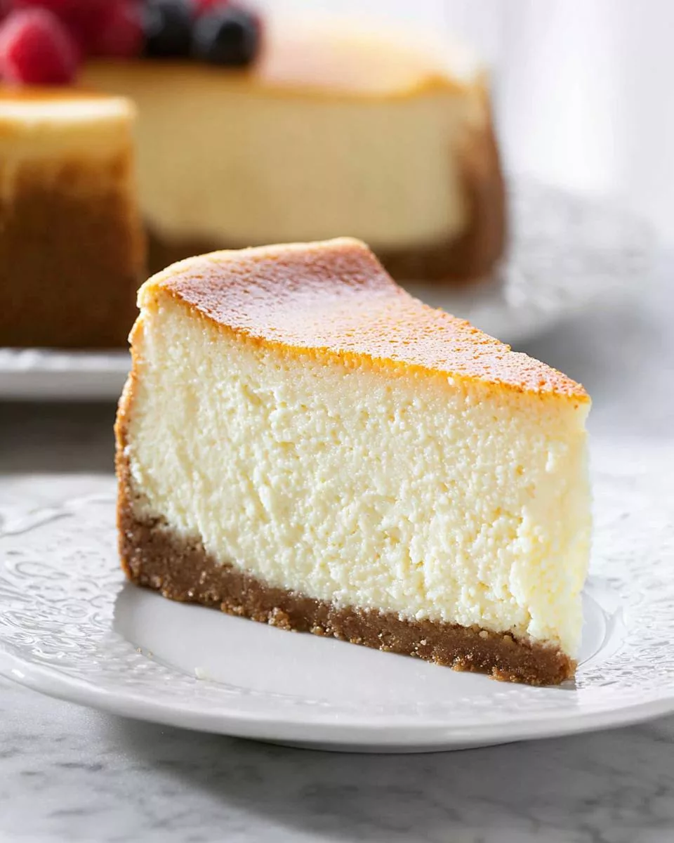 Classic New York Cheesecake - detail 2
