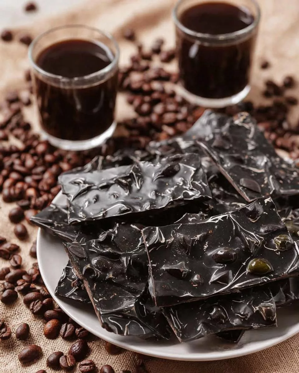 Coffee Bean Bark - detail 2