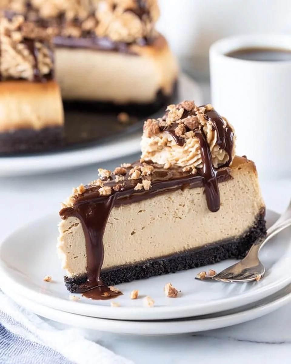 Coffee Cheesecake - detail 1