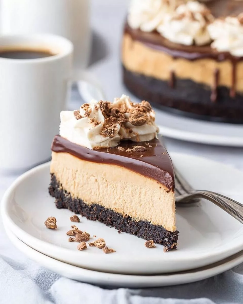 Coffee Cheesecake - detail 2