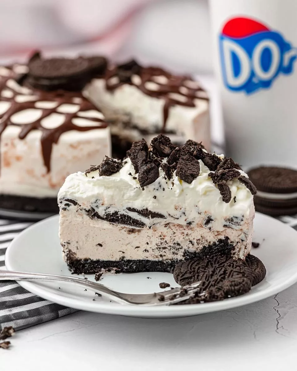 Dairy Queen Oreo Cookie Ice Cream Cake - detail 2
