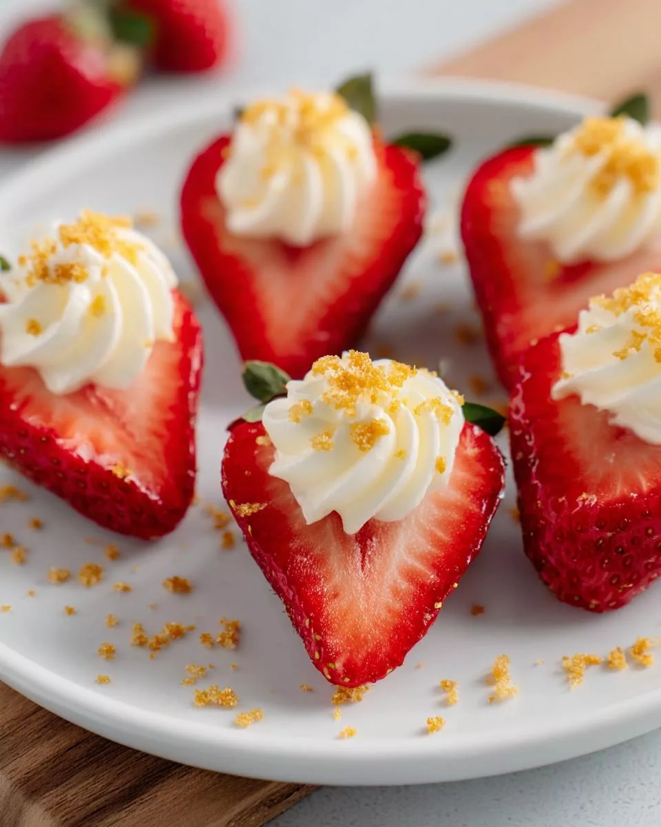 Deviled Strawberries - detail 1