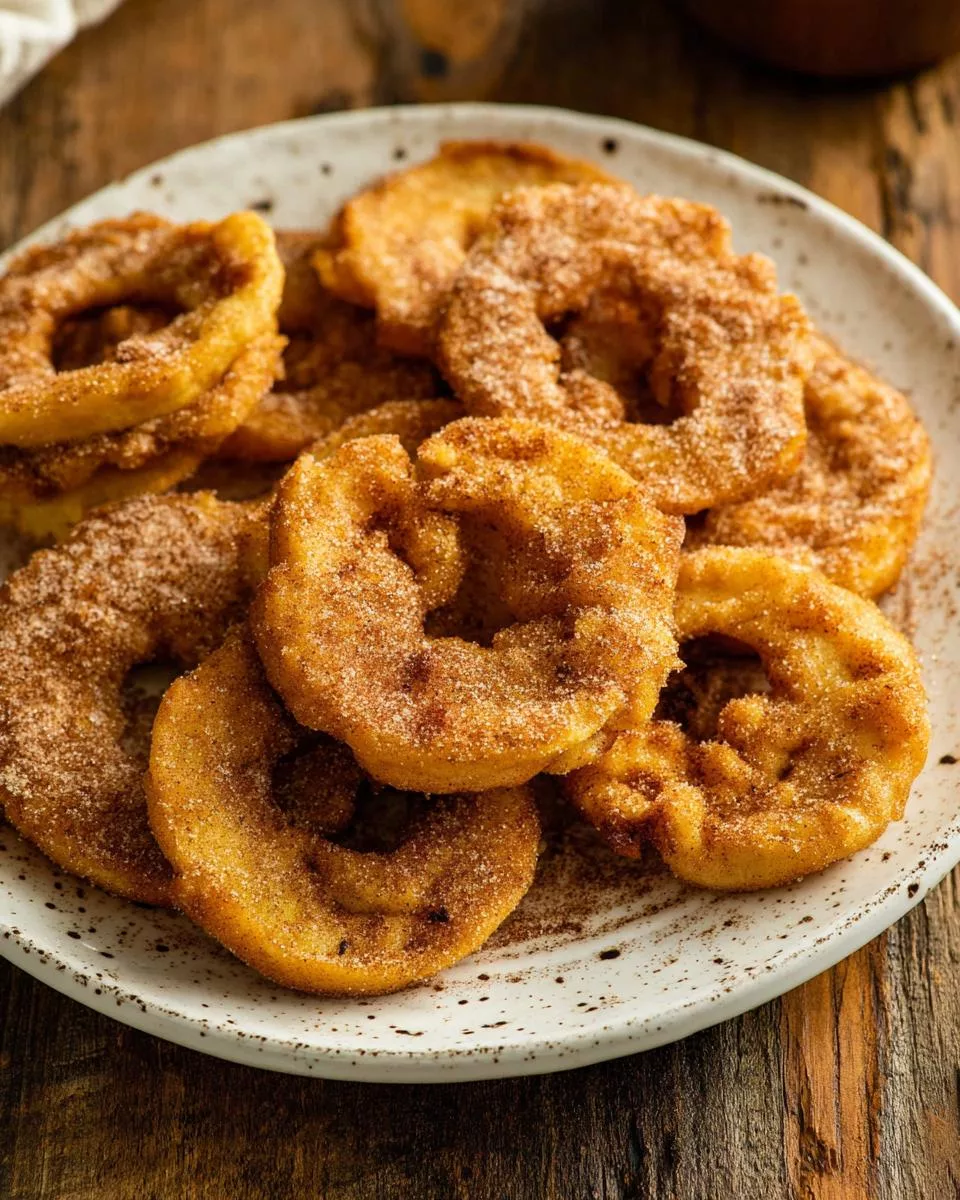 Easy Air Fryer Fried Apple Rings - detail 2