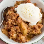 Easy Apple Cobbler with Snickerdoodle Topping