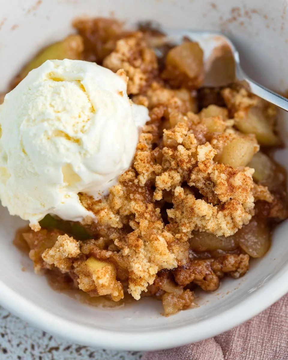 Easy Apple Cobbler with Snickerdoodle Topping - detail 2