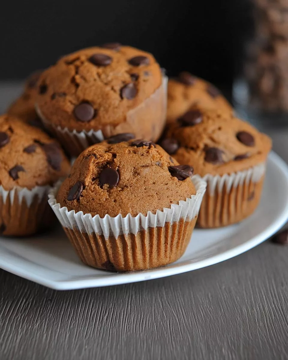 Espresso Chocolate Chip Muffins - detail 1