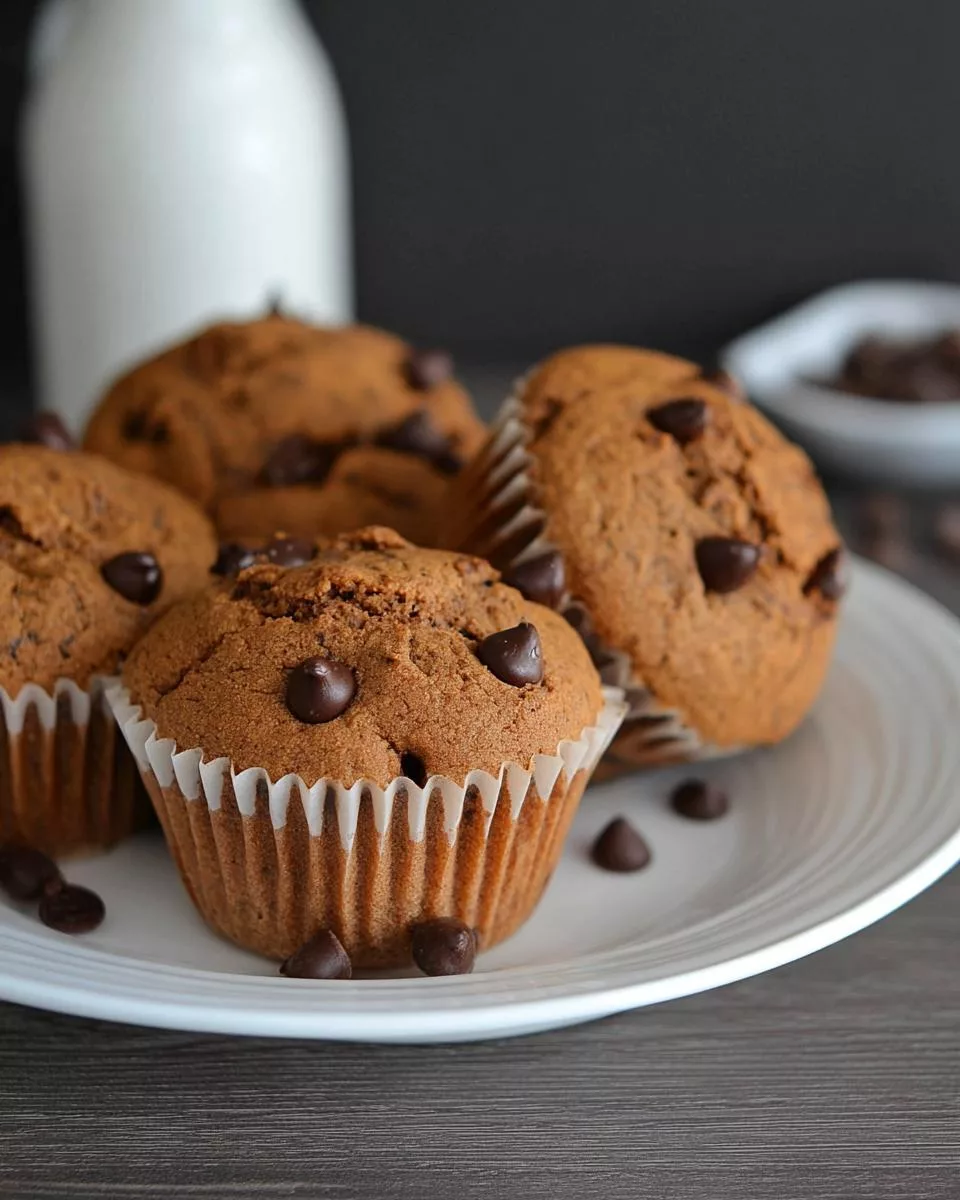 Espresso Chocolate Chip Muffins - detail 2