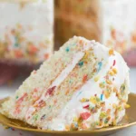 Fruity Pebbles Ice Cream Cake