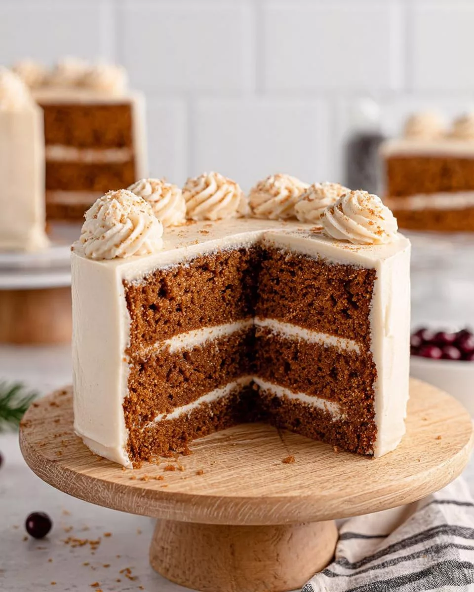 Gingerbread Cake - detail 1