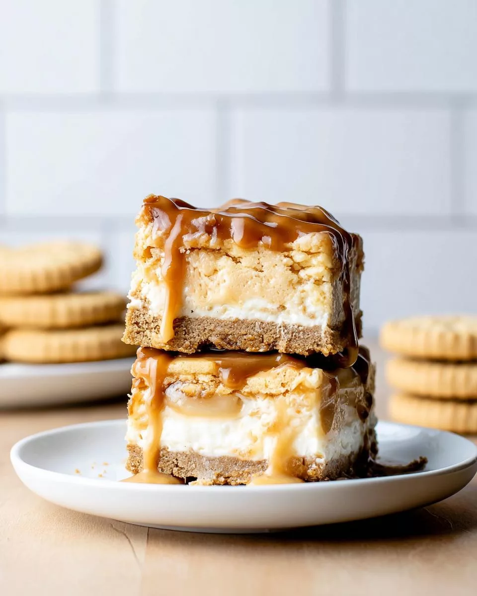 Golden Oreo Cheesecake Bars - detail 2