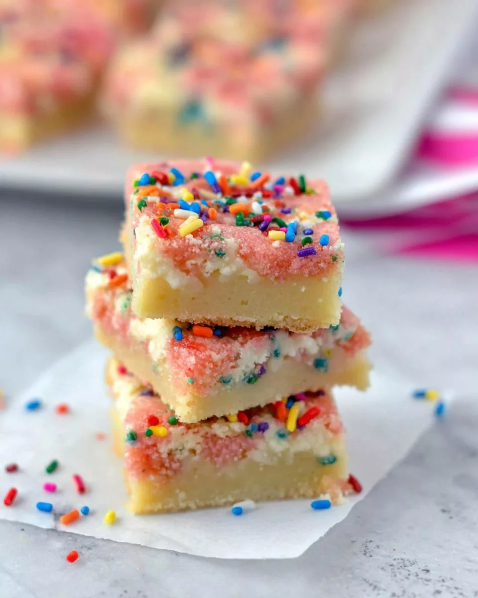 Gooey Cake Batter Bars - detail 2